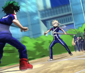 midoriya and bakugo fight